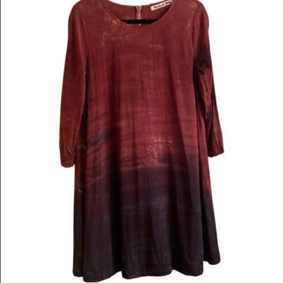 Michael Stars Dresses & Skirts - Michael Stars Women’s 3/4 Length Sleeve Lightweight Ombre Swing Dress Size L